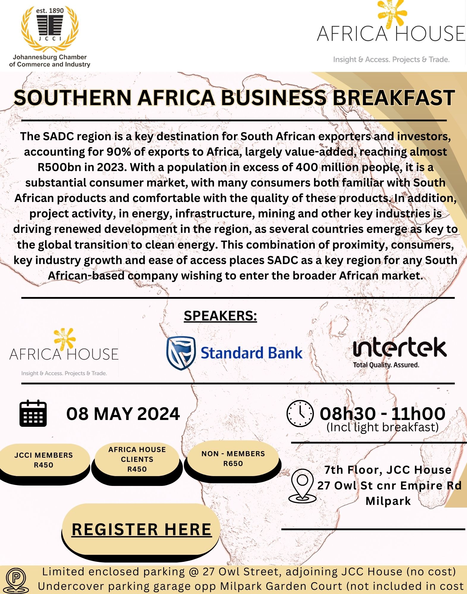 Southern Africa Business Breakfast - 08 May 2024