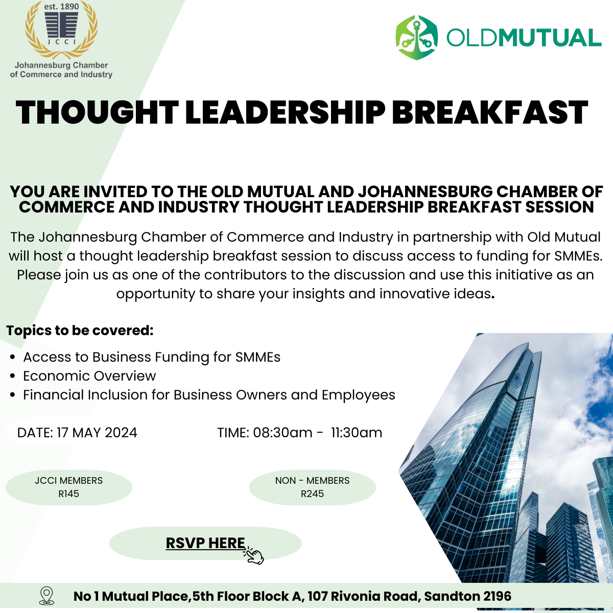 THOUGHT LEADERSHIP BREAKFAST SESSION - 17 MAY 2024